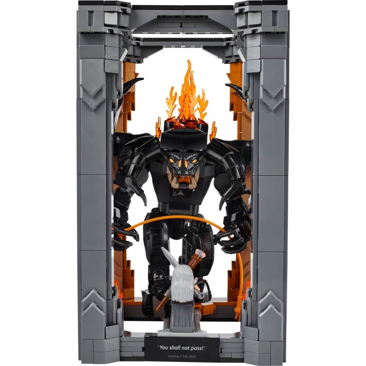 LEGO - Icons - Il Signore degli Anelli: Book Nook del Balrog (#10367)
