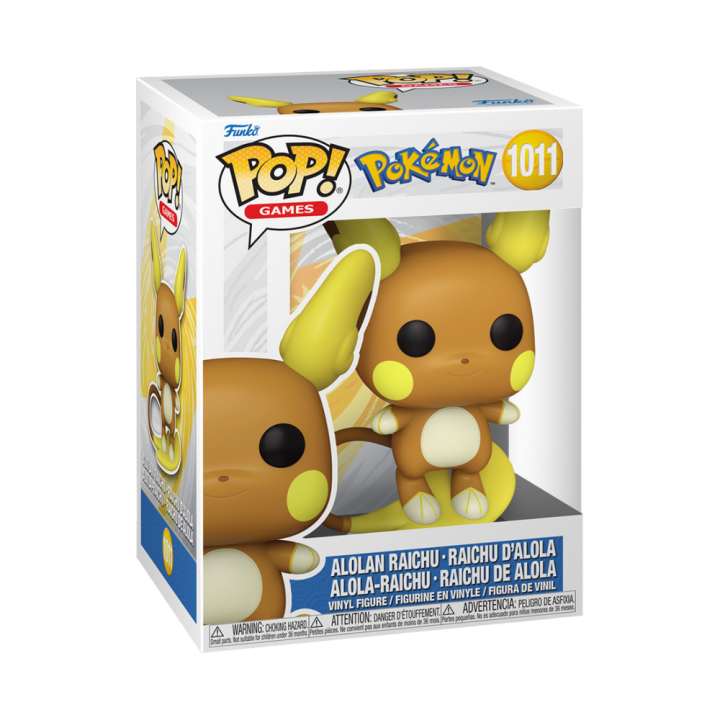 Funko: POP! - Games - Pokémon (#1011) - Alolan Raichu