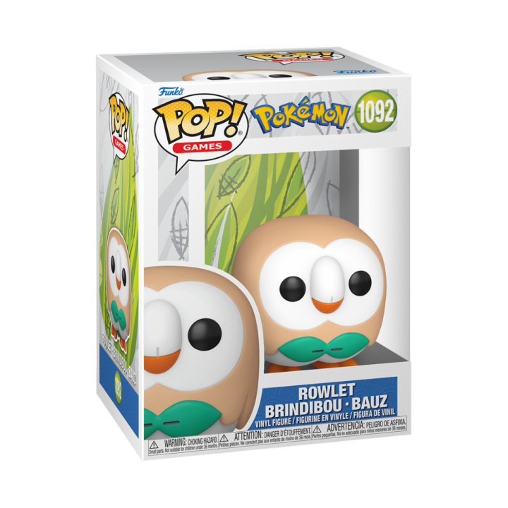 Funko: POP! - Games - Pokémon (#1092) - Rowlet