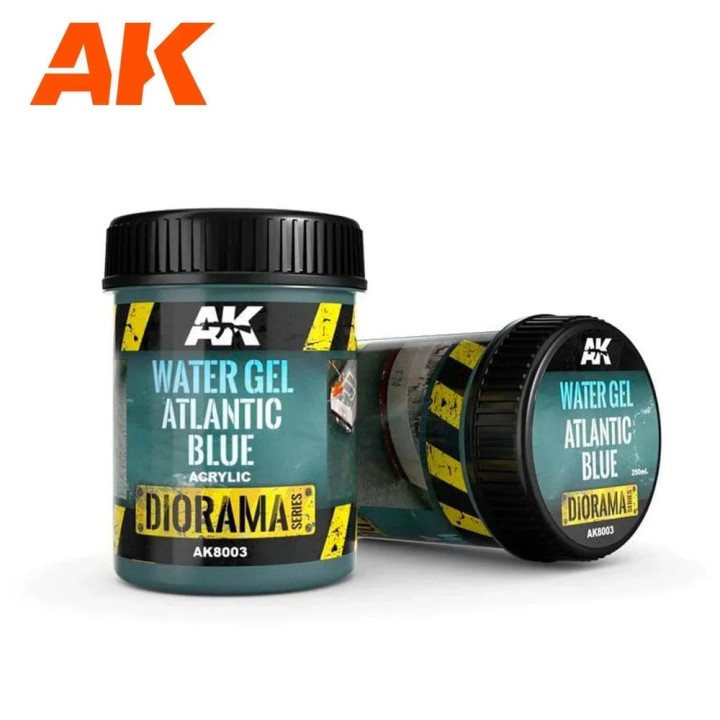 AK - Dioramas - Terrains - Water Gel Atlantic Blue (#AK8003)
