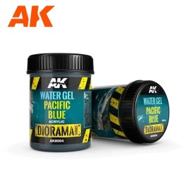 AK - Dioramas - Terrains - Water Gel Pacific Blue (#AK8004)
