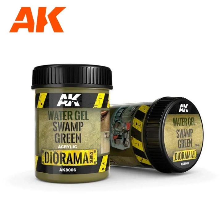 AK - Dioramas - Terrains - Water Gel Swamp Green Effects (#AK8006)