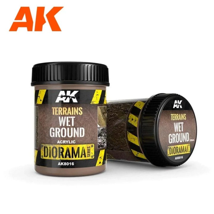AK - Dioramas - Terrains - Terrains Wet Ground (#AK8016)