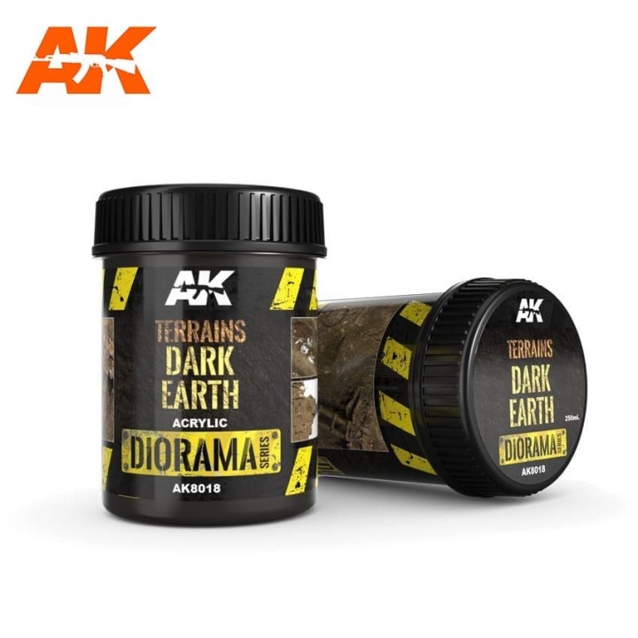 AK - Dioramas - Terrains - Terrains Dark Earth (#AK8018)