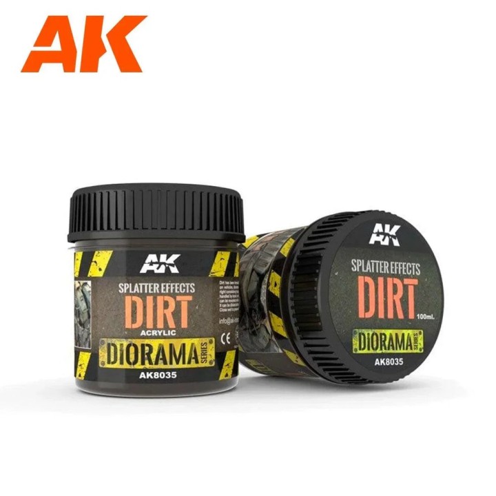 AK - Dioramas - Terrains - Splatter Effects Dirt (#AK8035)