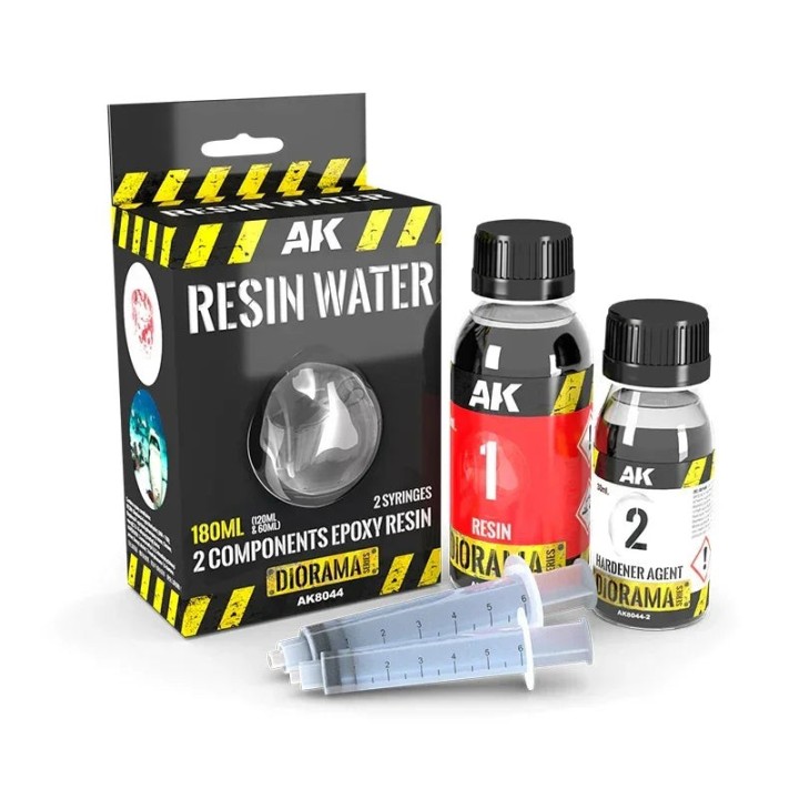 AK - Dioramas - Terrains - Resin Water 2-Components Epoxy Resin (#AK8044)