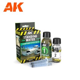 AK - Dioramas - Terrains - Resin Stagnant Water Components Epoxy Resin (#AK8231)
