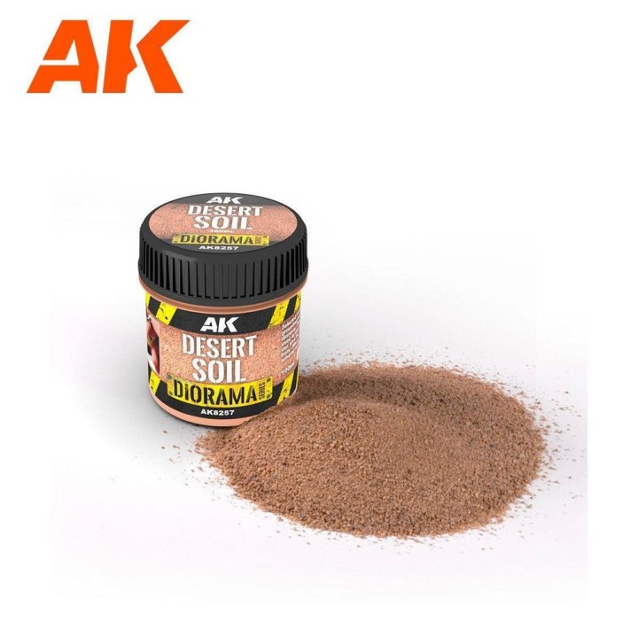 AK - Dioramas - Terrains - Desert Soil 1/35 (#AK8257)