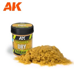AK - Dioramas - Vegetation - Grass Flock 2mm Dry (#AK8223)