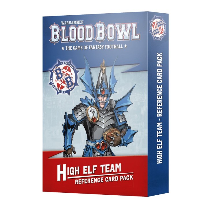 Blood Bowl - High Elf - Team Reference Cards