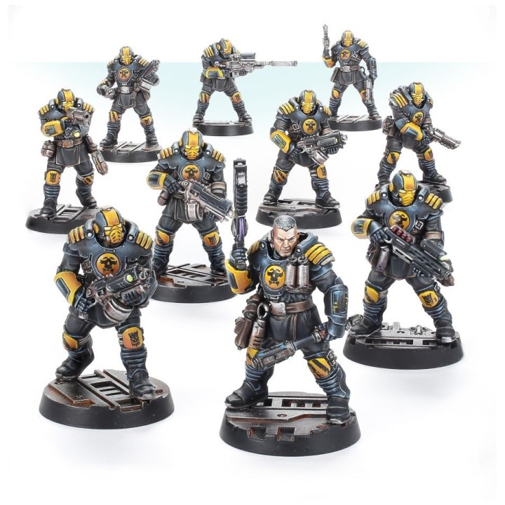 Necromunda - Palanite Enforcer Patrol - Subjugator Patrol