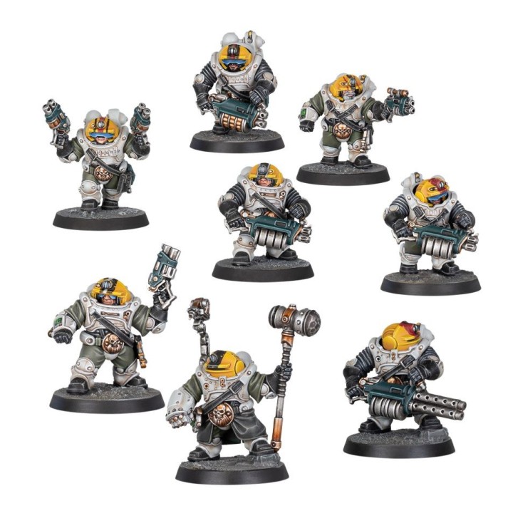 Necromunda - Ironhead Squat Prospectors - Gang