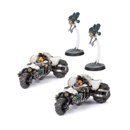Necromunda - Ironhead Squat Prospectors - Svenotar Scout Trikes