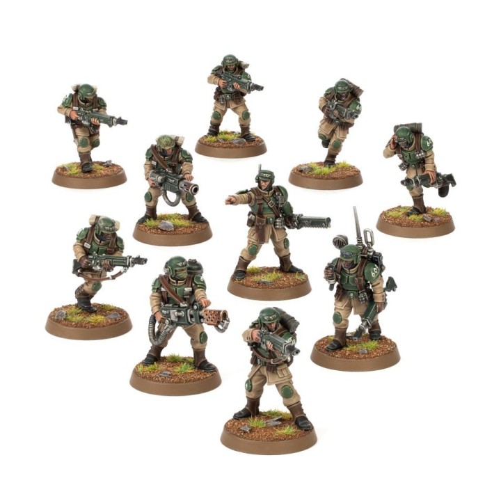 Warhammer 40.000 - Astra Militarum - Truppe d Assalto Cadiane