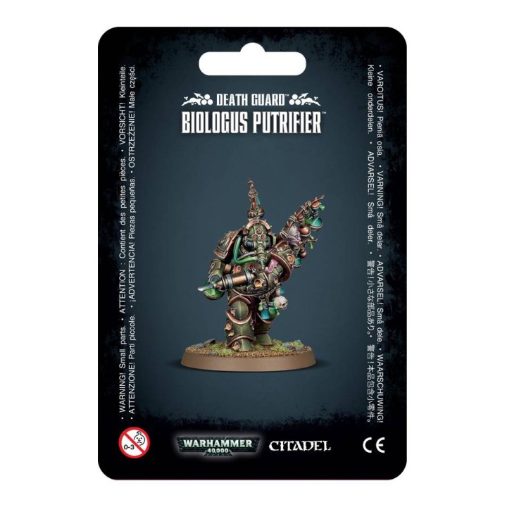 Warhammer 40.000 - Death Guard - Biologus Putrifier