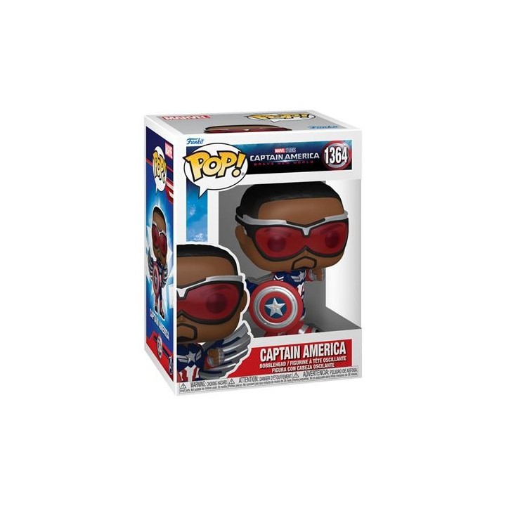 Funko: POP! - Standard - Captain America: Brave New World (#1364) - Captain America