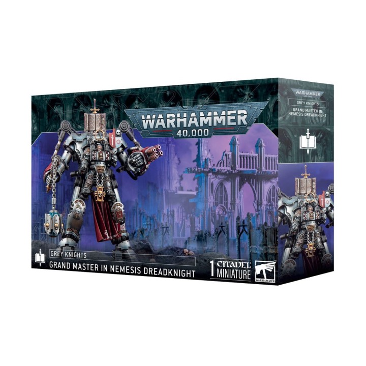 Warhammer 40.000 - Grey Knights - Gran Maestro in Dreadknight Nemesis