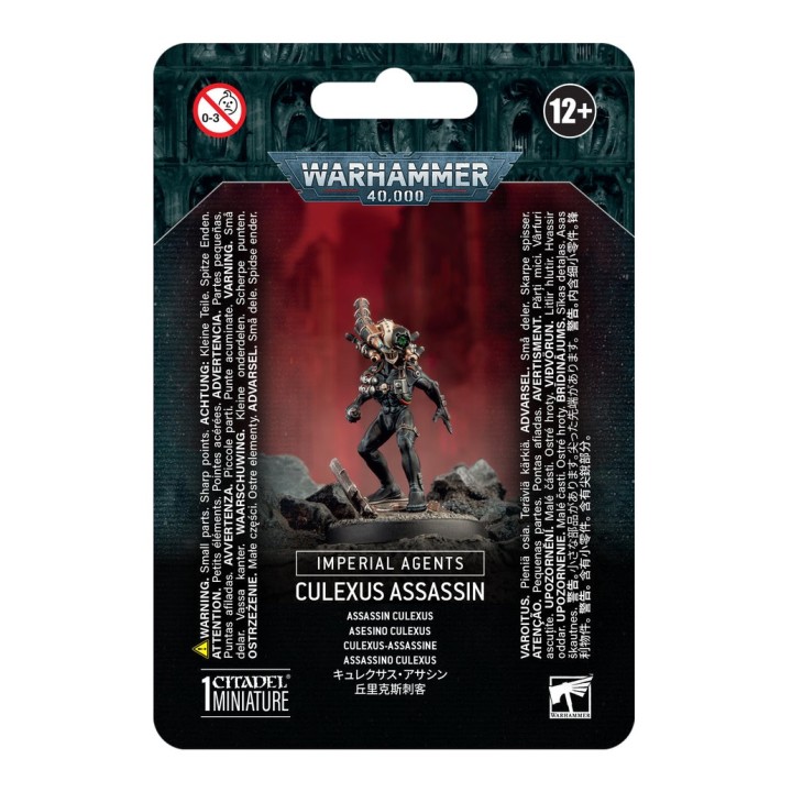 Warhammer 40.000 - Imperial Agents - Assassino Culexus