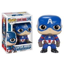 Funko: POP! - Standard - Captain America: Civil War (#125) - Captain America