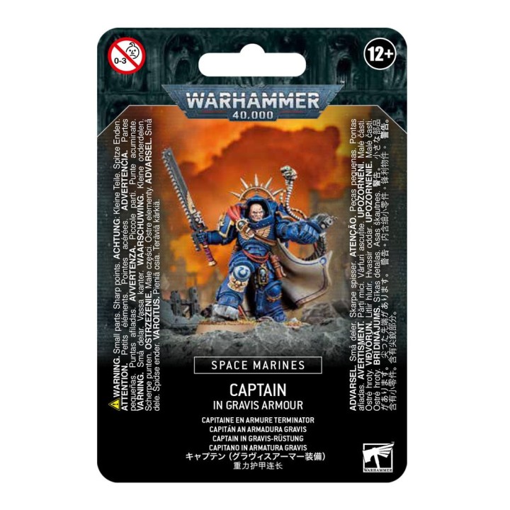 Warhammer 40.000 - Space Marines - Capitano in Armatura Gravis