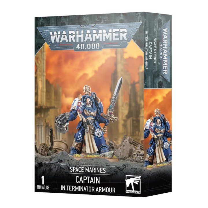 Warhammer 40.000 - Space Marines - Capitano in Armatura Terminator