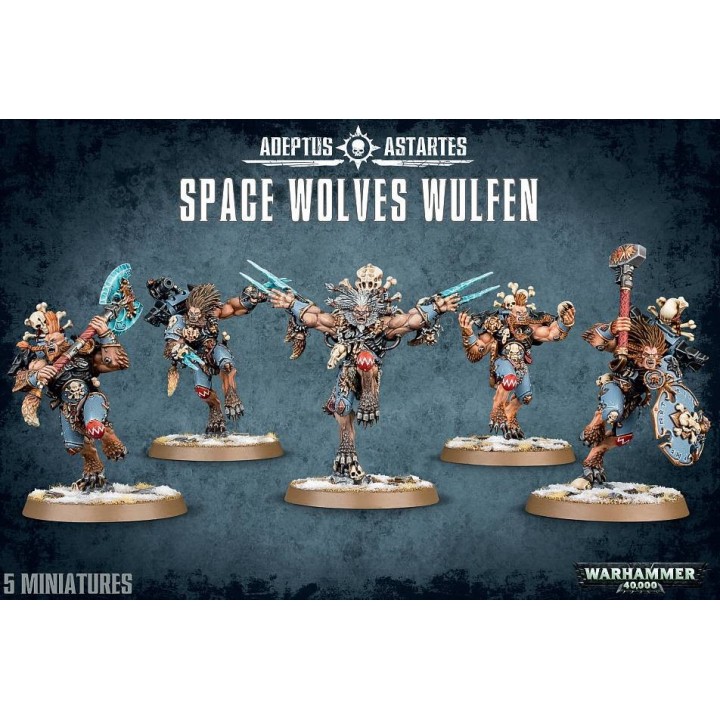 Warhammer 40.000 - Space Wolves - Wulfen