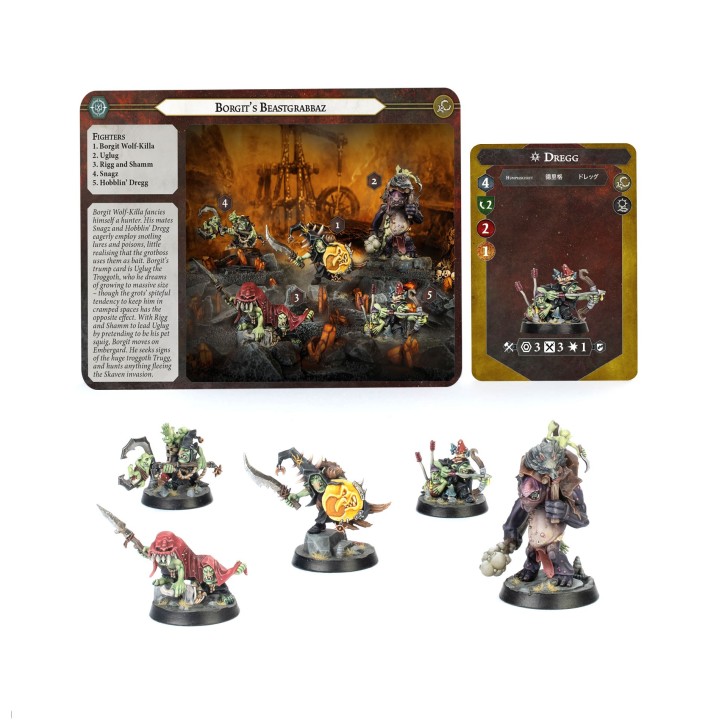 Warhammer Underworlds - Bande da Guerra - Akkalappiabeztie di Borgit
