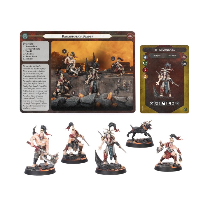 Warhammer Underworlds - Bande da Guerra - Lame di Kamandora