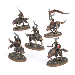 Age of Sigmar - Gloomspite Gitz - Kavalieri su Ringhiazanne