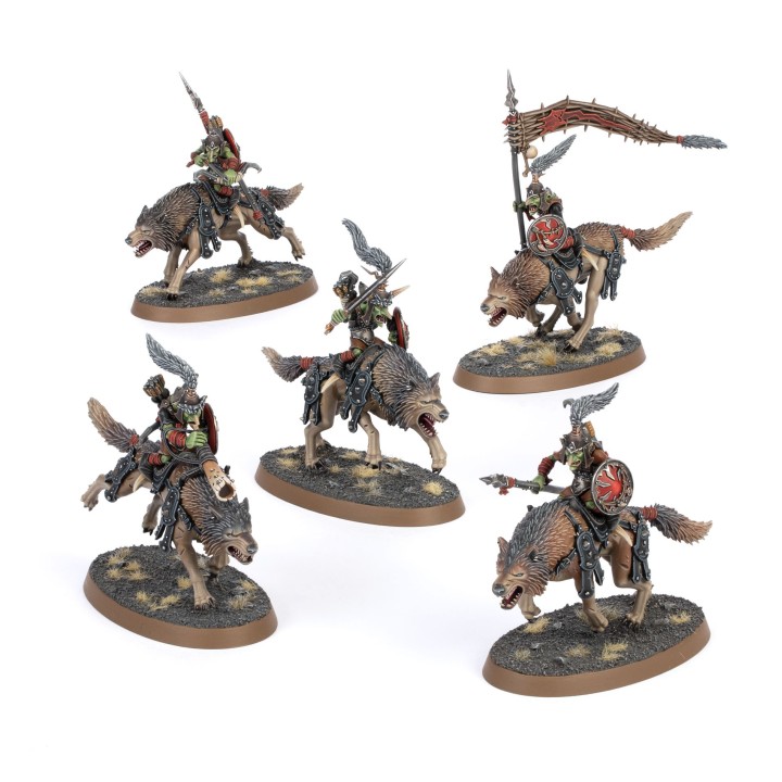 Age of Sigmar - Gloomspite Gitz - Kavalieri su Ringhiazanne