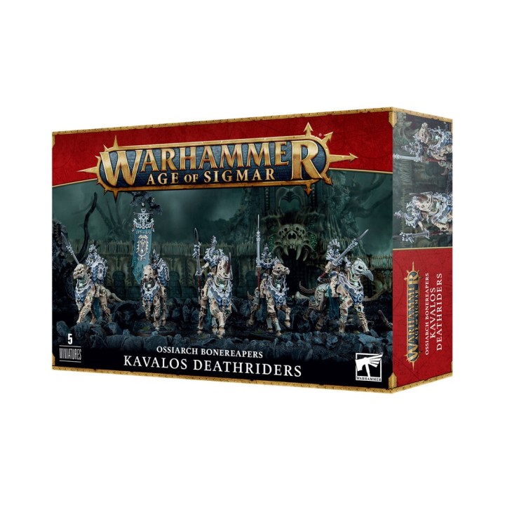 Age of Sigmar - Ossiarch Bonereapers - Kavalos Deathriders