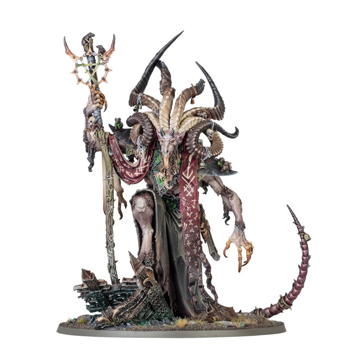 Age of Sigmar - Skaven - Vizzik Skour Profeta del Ratto Cornuto