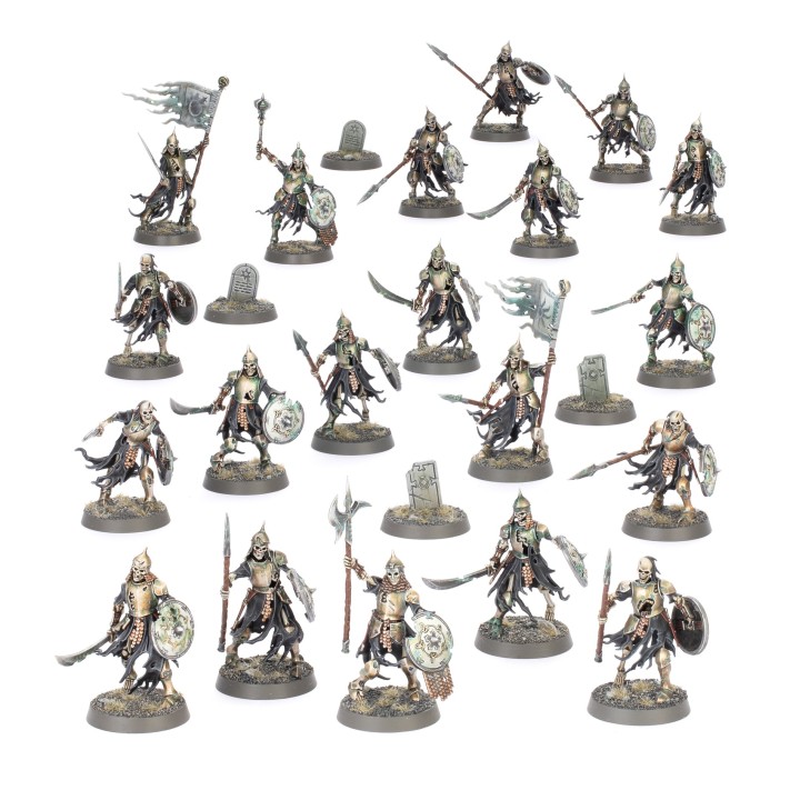 Age of Sigmar - Soulblight Gravelords - Scheletri Scuotiossa