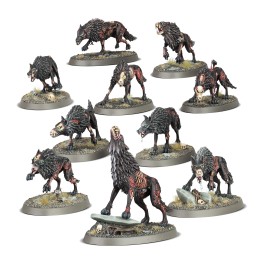 Age of Sigmar - Soulblight Gravelords - Lupi Crudeli