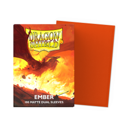 Dragon Shield - Matte Dual Sleeves (Japanese) - Ember (60 Sleeves)