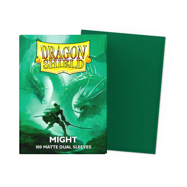 Dragon Shield - Matte Dual Sleeves (Japanese) - Might (60 Sleeves)