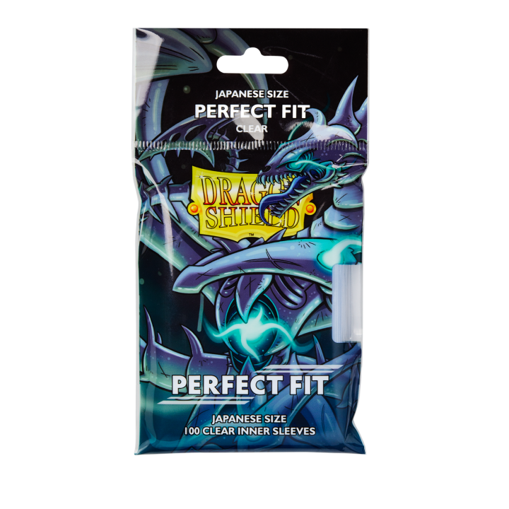 Dragon Shield - Perfect Fit (Japanese) - Clear (100 Sleeves)