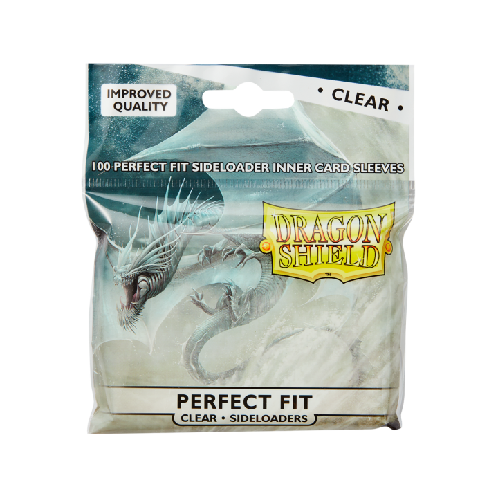 Dragon Shield - Perfect Fit Sideloader (Standard) - Clear (100 Sleeves)