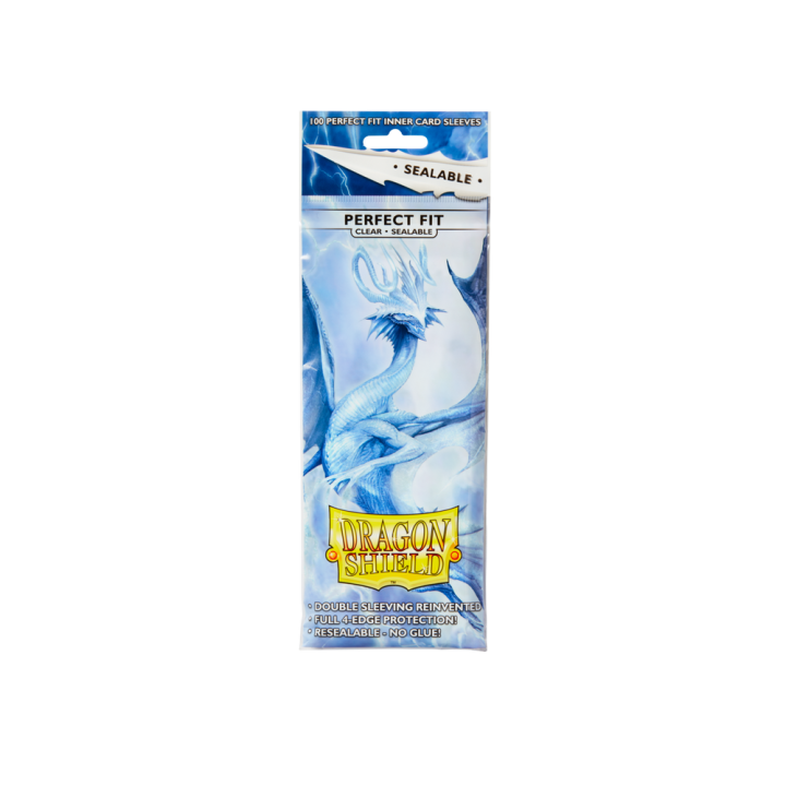 Dragon Shield - Perfect Fit Sealable (Standard) - Clear (100 Sleeves)