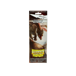 Dragon Shield - Perfect Fit Sealable (Standard) - Smoke (100 Sleeves)