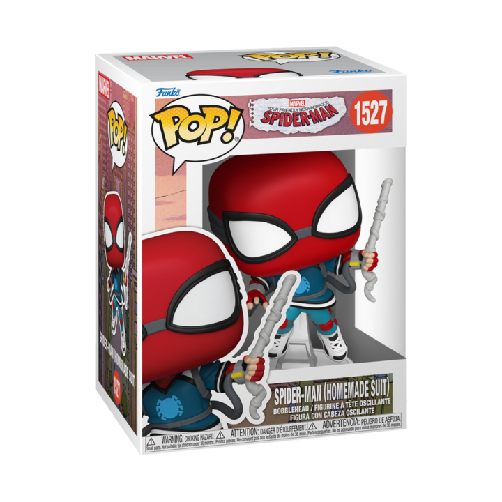 Funko: POP! - Your Friendly Neighborhood Spider-Man (#1527) - Spider-Man: Homemade Suit