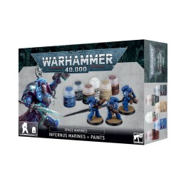 Warhammer 40.000 - Space Marines - Infernus Marines + Paints