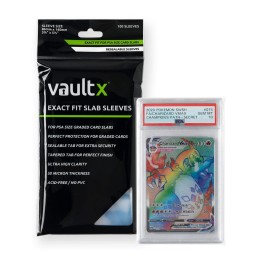 Vault X - Fit Slab Sleeves (Exact) - PSA (100 Sleeves)