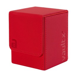 Vault X - Toploading Deck Box 80+ - Exo-Tec - Fired Red