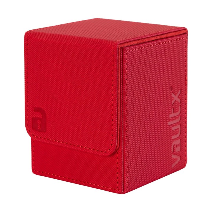 Vault X - Toploading Deck Box 80+ - Exo-Tec - Fired Red