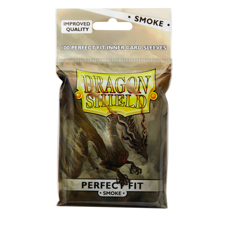 Dragon Shield - Perfect Fit (Standard) - Smoke (100 Sleeves)