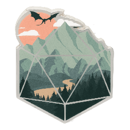 GlassStaff - Sticker - A d20 Scene