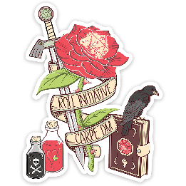 GlassStaff - Sticker - Carpe DM