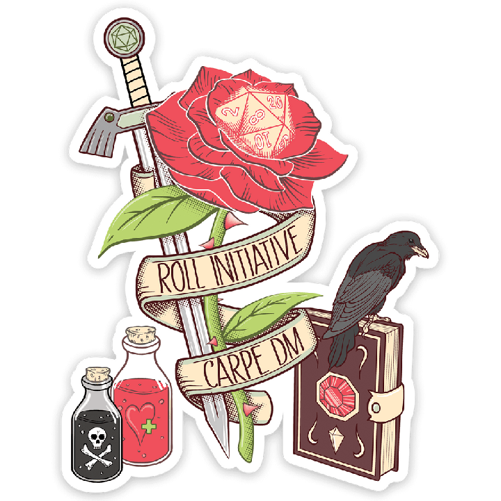 GlassStaff - Sticker - Carpe DM