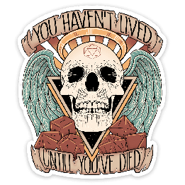 GlassStaff - Sticker - Character Death
